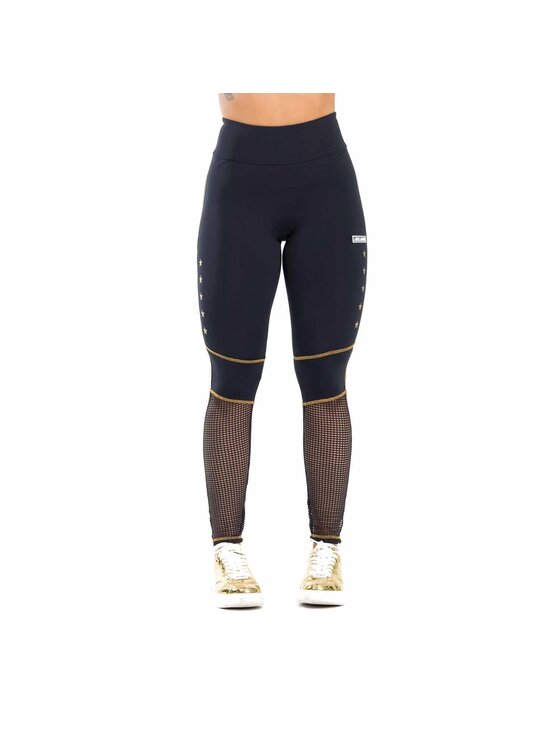 Legginsy, rozmiar M, Czarne, LABELLAMAFIA LEGGING BOXER BLACK