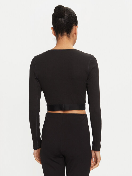 Calvin Klein Underwear Calvin Klein Underwear Bluză 000QS7217E Negru Slim Fit