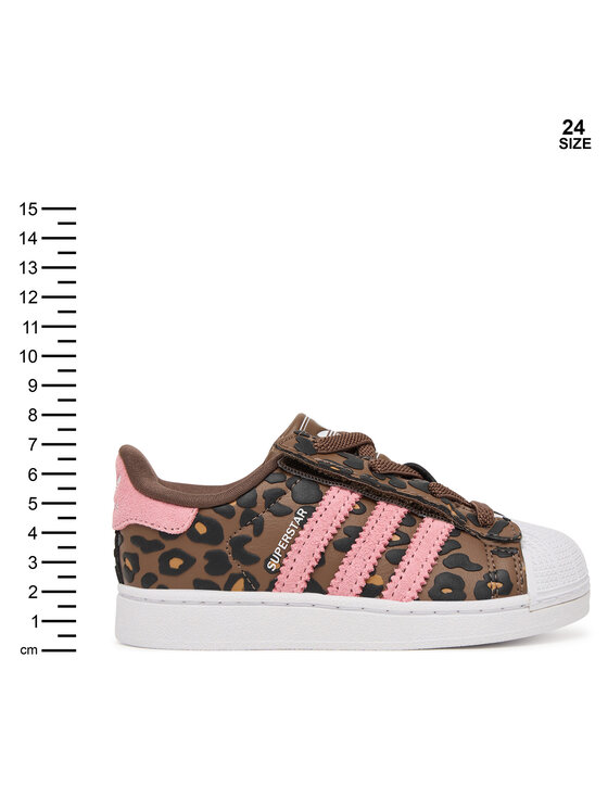 adidas adidas Снікерcи Superstar II Comfort Closure Elastic Lace KK2125 Коричневий