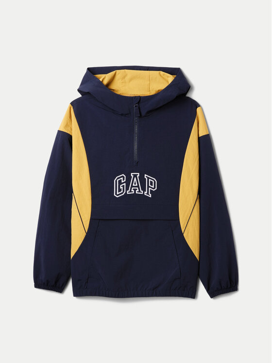 Gap Gap Kurtka anorak 514972-01 Granatowy Relaxed Fit