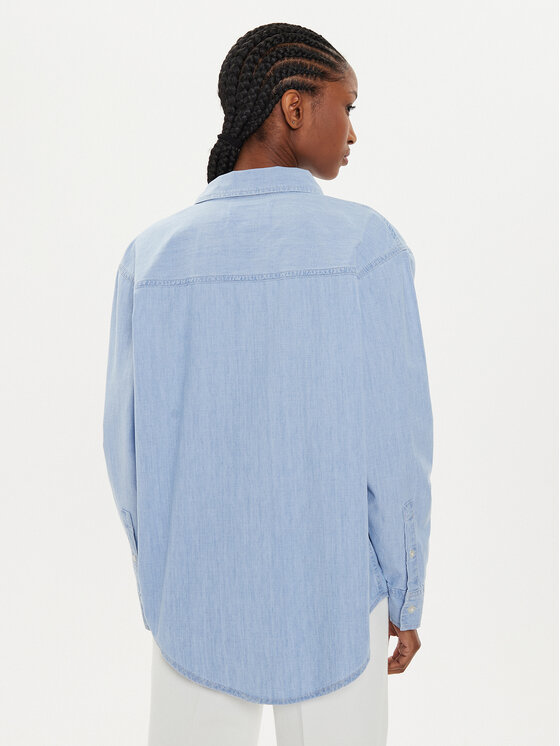 Calvin Klein Jeans Calvin Klein Jeans Jeanshemd J20J224343 Blau Oversize