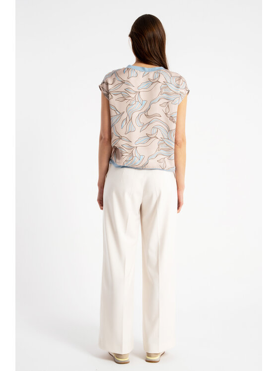 CLICK CLICK Μπλουζάκι 10-6869 Έγχρωμο Straight Fit