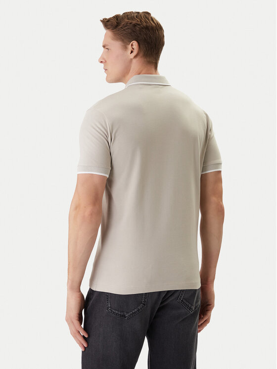 BOSS BOSS Polo Passertip 50507699 Beżowy Regular Fit