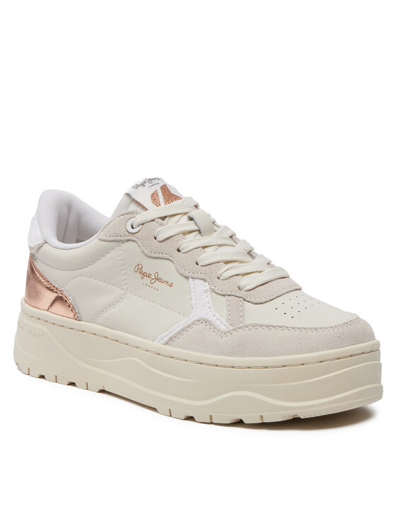 Pepe Jeans Pepe Jeans Tenisice Kore Sun W PLS00009 Écru