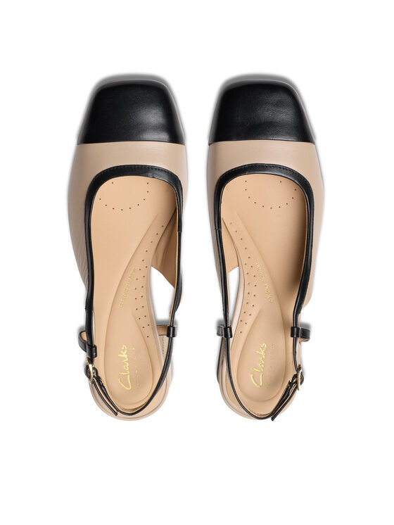 Clarks Clarks Bateliai Nyta45 Sling 26181321 Smėlio