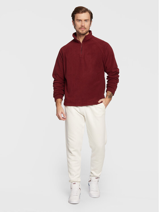 Felpa di pile 3611501 Bordeaux Regular Fit