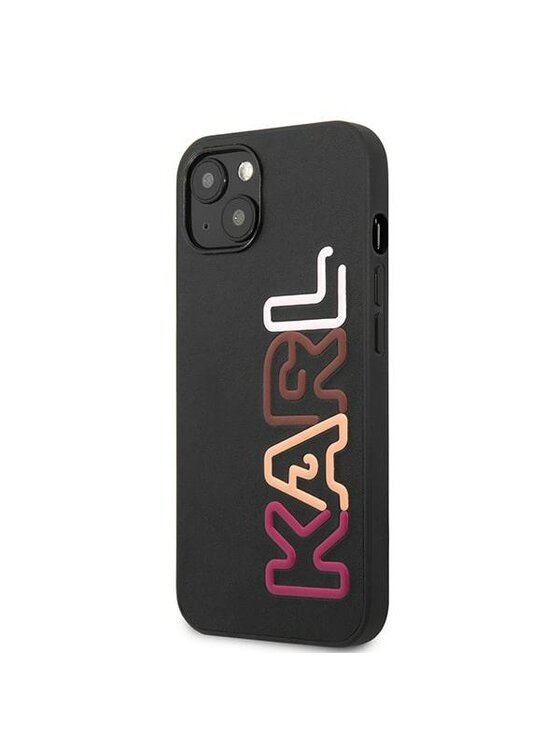 KARL LAGERFELD KARL LAGERFELD Etui na telefon Multipink Brand Czarny