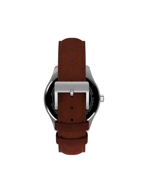 Timex Timex Ročna ura Main Street TW2Y16200 Rjava
