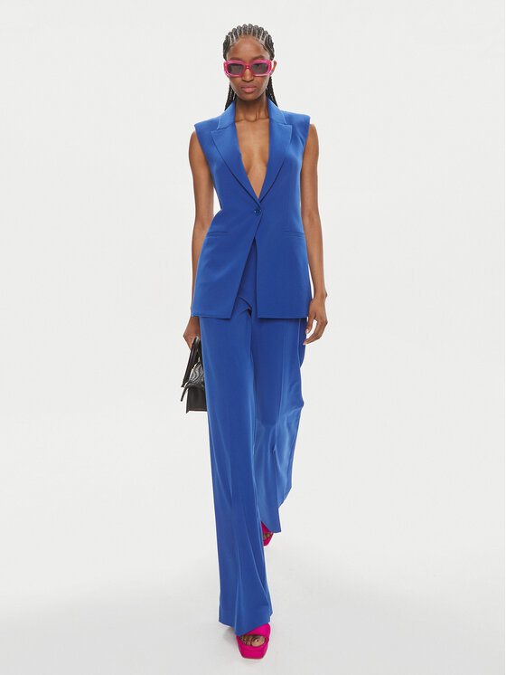 Patrizia Pepe Patrizia Pepe Gilet 2S1486/A049-CA01 2S1486/A049-CA01 Blu Regular Fit