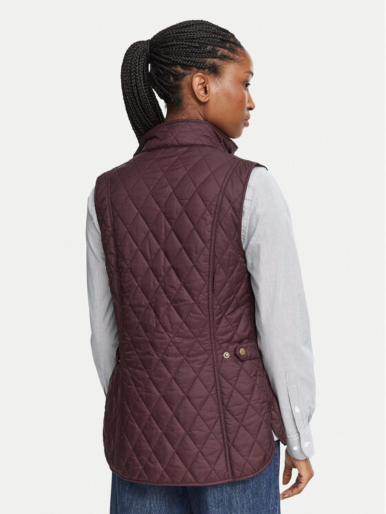 Barbour Barbour Bezrękawnik Otterburn LGI0003BR91 Fioletowy Regular Fit