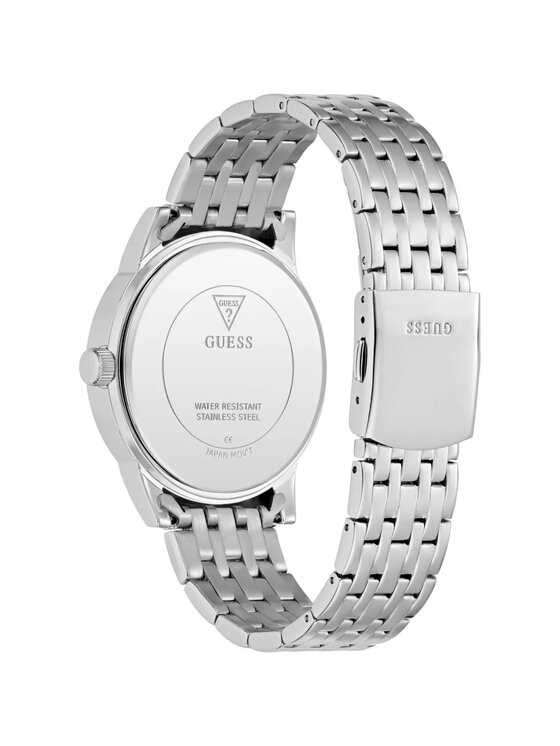 Guess Guess Hodinky GW0976G Stříbrná
