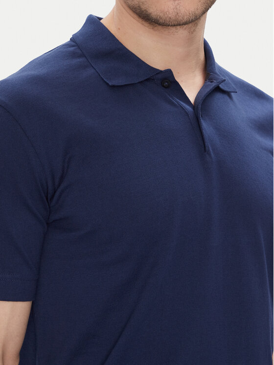 Marc O'Polo Marc O'Polo Polo 526 2144 53004 Granatowy Regular Fit