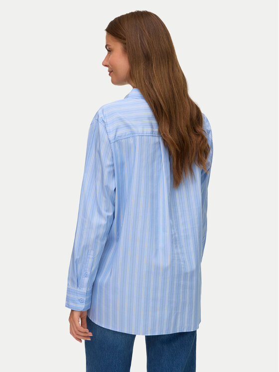 Vero Moda Vero Moda Marškiniai Elina 10336329 Mėlyna Loose Fit