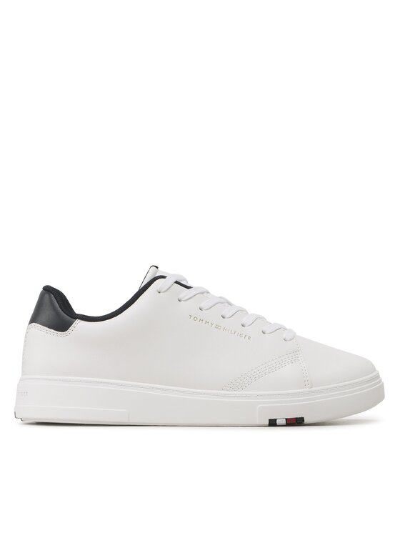 Tommy Hilfiger Tommy Hilfiger Сникърси Elevated Rbw Cupsole Leather FM0FM04487 Бял
