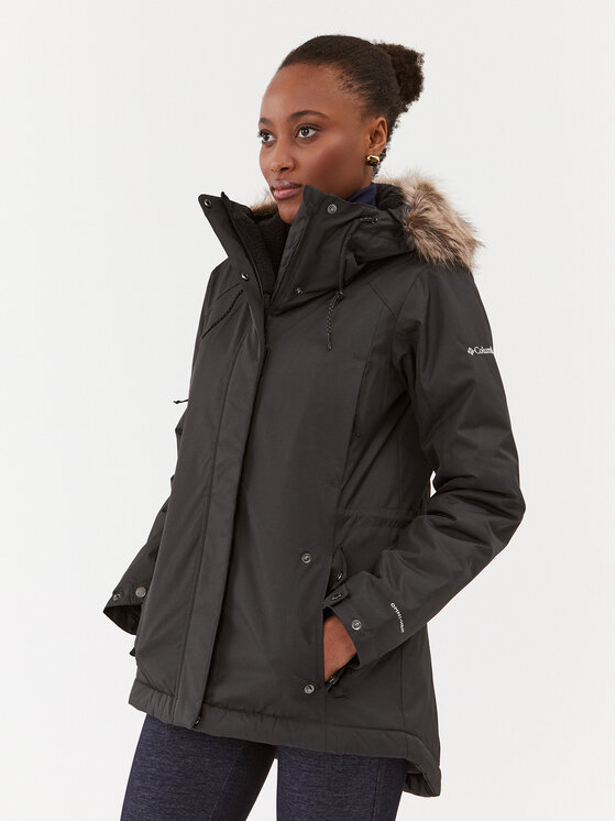 Columbia Columbia Зимно яке Suttle Mountain™ II Insulated Jacket Черен Regular Fit