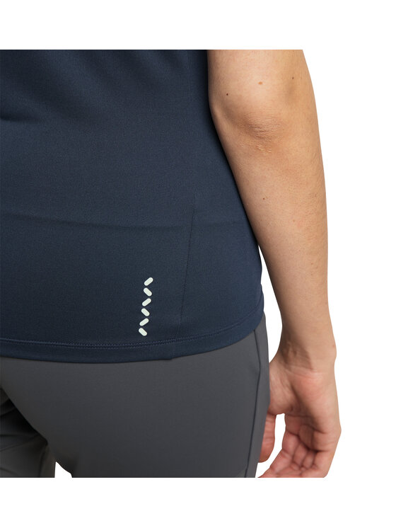 Haglöfs Haglöfs T-Shirt L.I.M Tech Tee Women Granatowy Active Fit