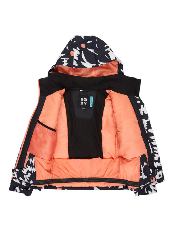 Roxy Roxy Μπουφάν για snowboard Free Jet ERGTJ03198 Μαύρο Slim Fit