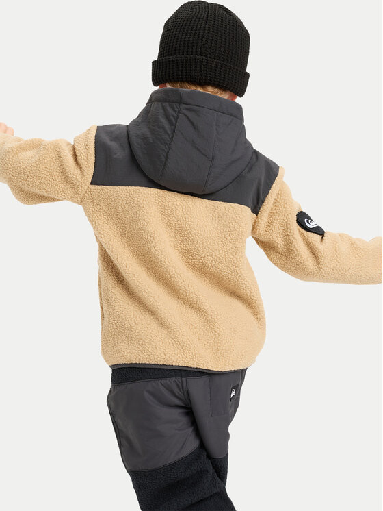 Quiksilver Quiksilver Μπουφάν μεταβατικό Back To S School EQKPF03012 Μπεζ Relaxed Fit