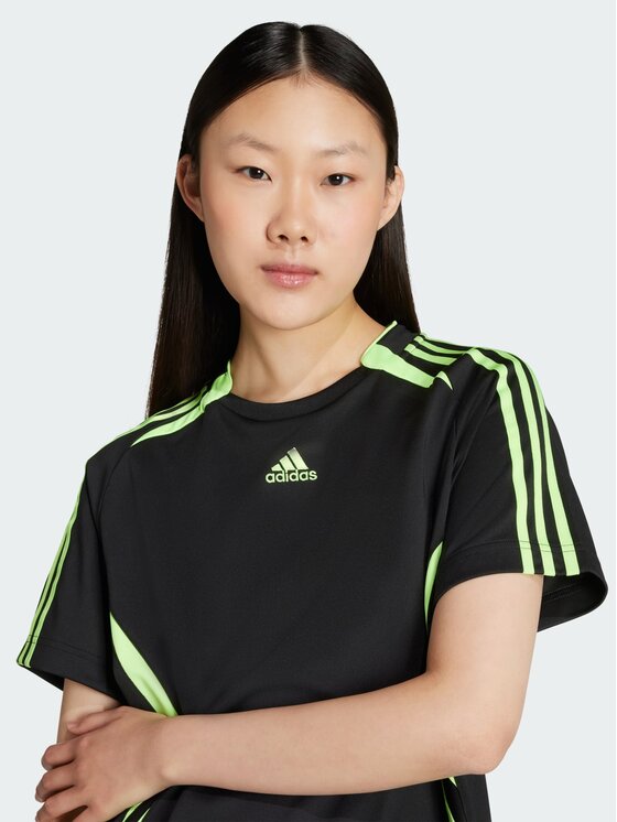 adidas adidas Sukienka codzienna Teamgeist Adicolor Tee Czarny