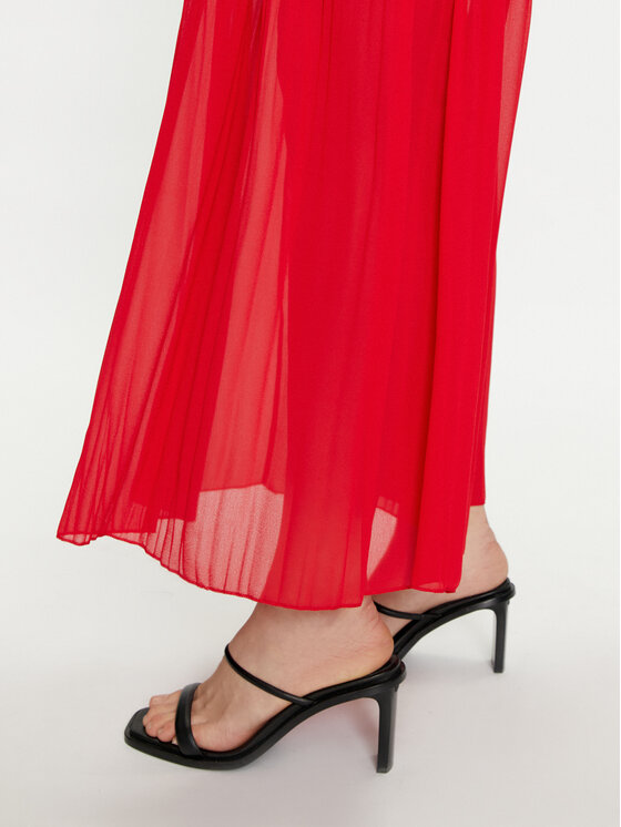 Dixie Dixie Rochie de seară A319J045 Roșu Regular Fit