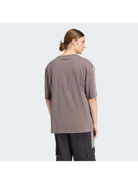 adidas adidas Majica adicolor 3-Stripes KE1591 Siva Oversize