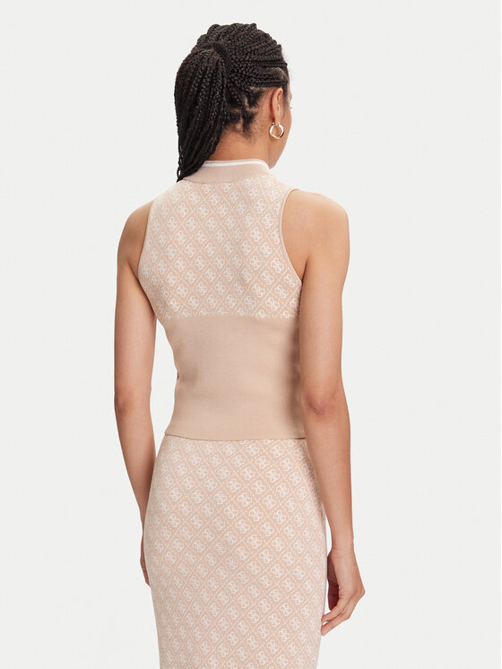 Guess Guess Светр W3YR26 Z37K0 Бежевий Slim Fit
