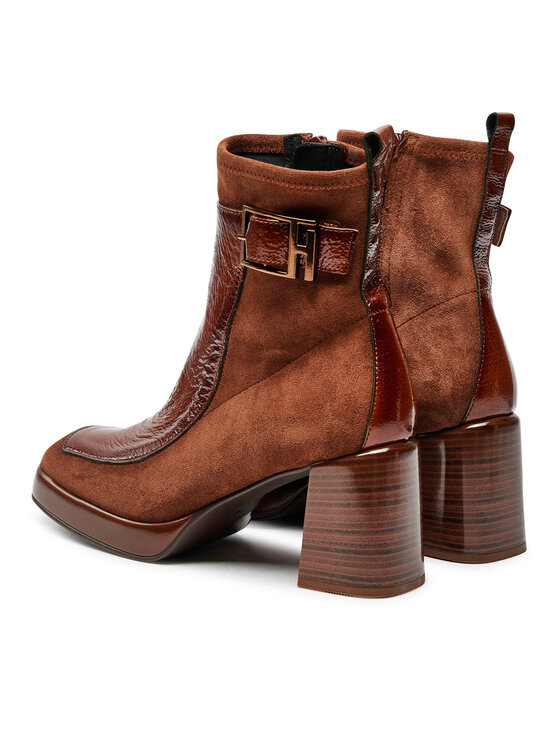 Hispanitas Hispanitas Ботильйони Velour Str-I24 HI243664 Коричневий