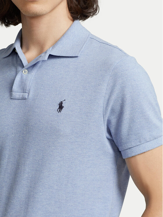Polo Ralph Lauren Polo Ralph Lauren Polo majica 710548797013 Modra Slim Fit