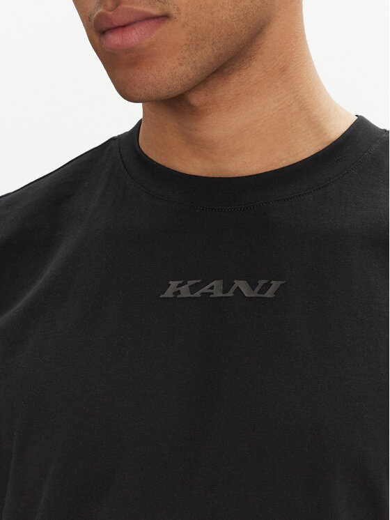 Karl Kani Karl Kani Marškinėliai Retro T&L 60300333 Juoda Regular Fit