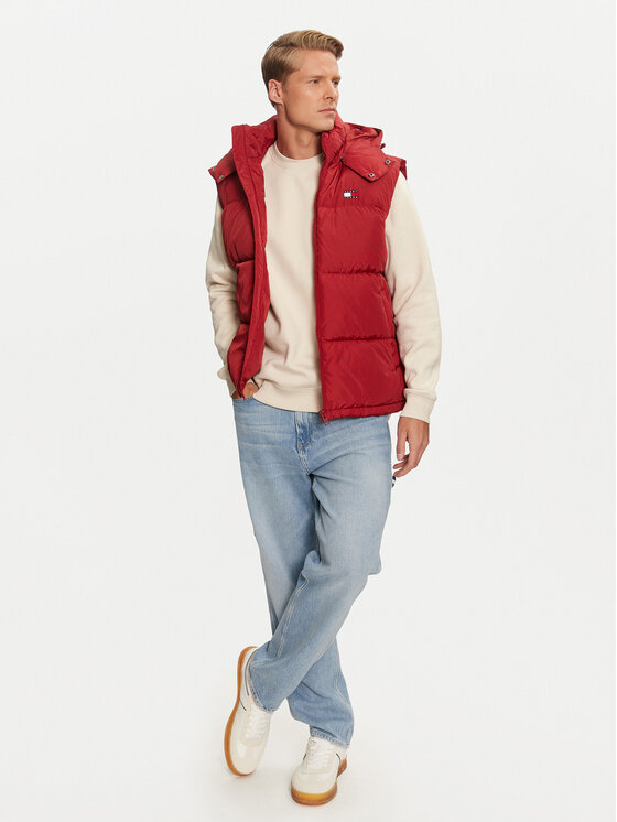 Tommy Jeans Tommy Jeans Безрукавка Alaska DM0DM19538 Червоний Regular Fit