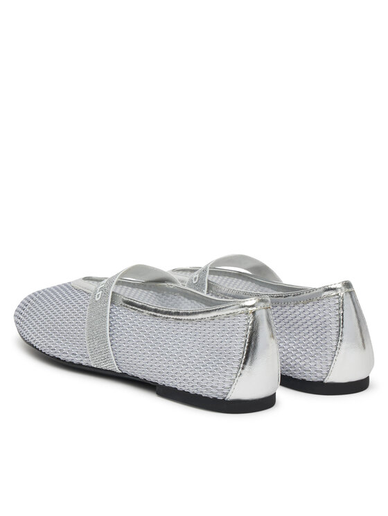KARL LAGERFELD KARL LAGERFELD Balerini KL40125 Argintiu