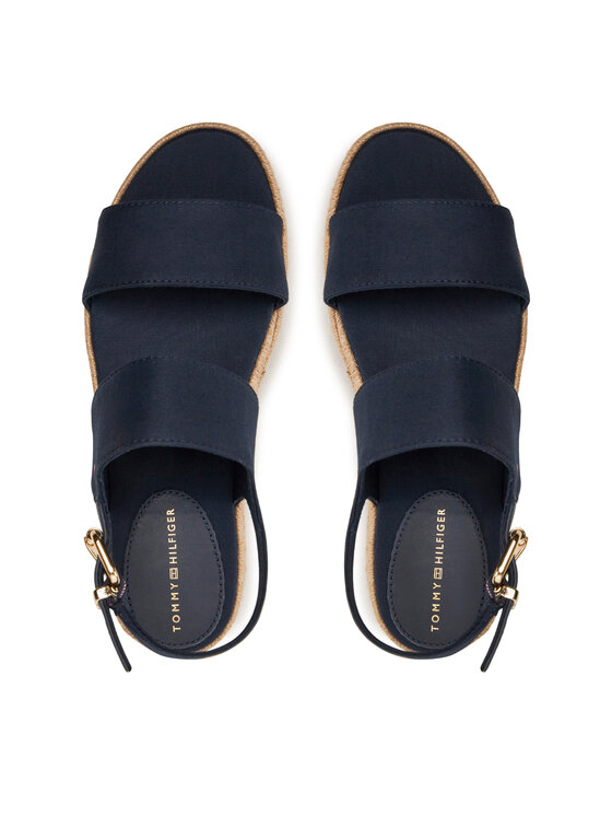 Tommy Hilfiger Tommy Hilfiger Espadryle FW0FW07885 Granatowy