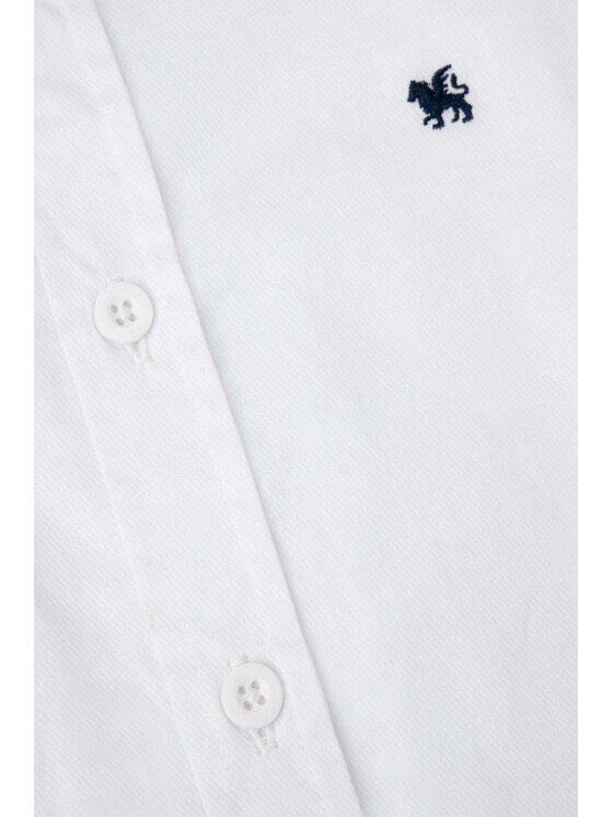 Coccodrillo Coccodrillo Koszula WC4136102EJB-001 Biały Regular Fit