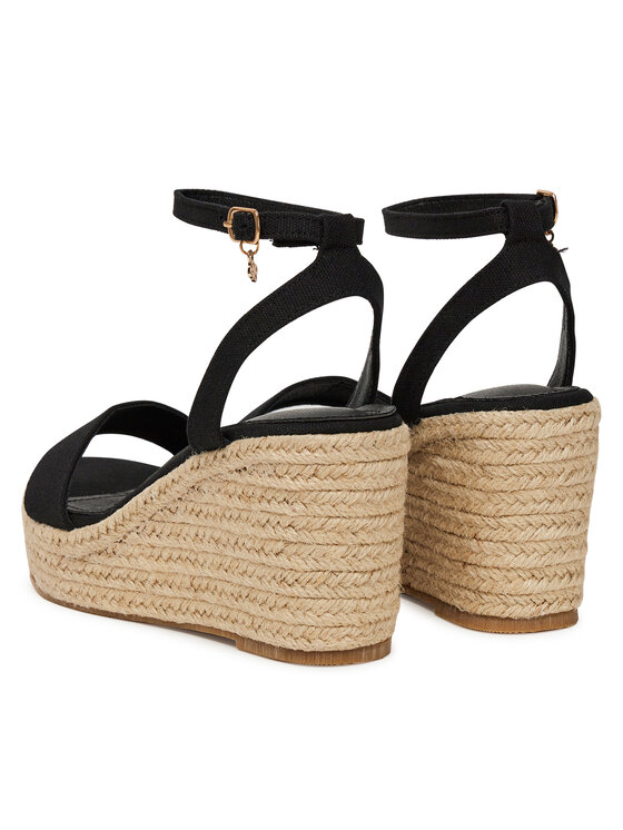 DeeZee DeeZee Espadrile EA0315-2 Negru