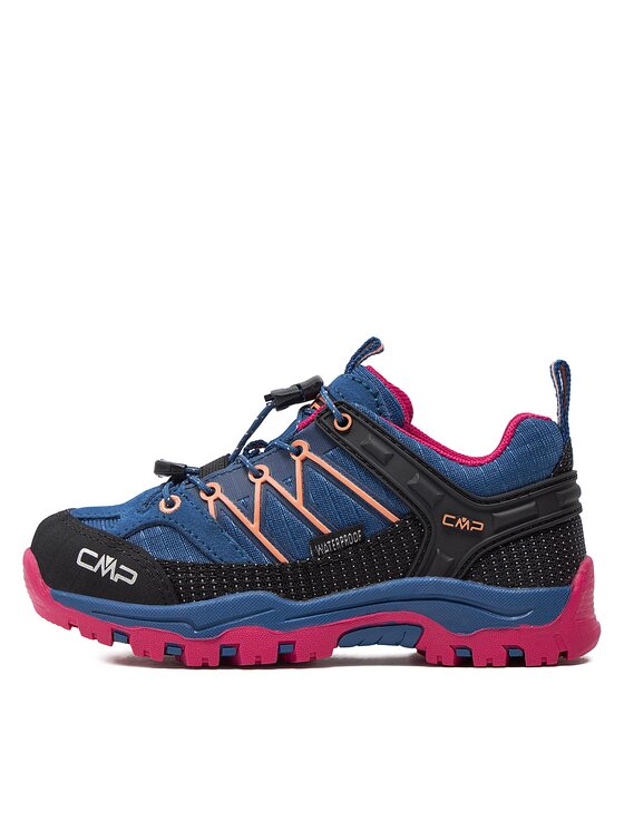 CMP CMP Bakancs Kids Rigel Low Trekking Wp 3Q54554 Kék