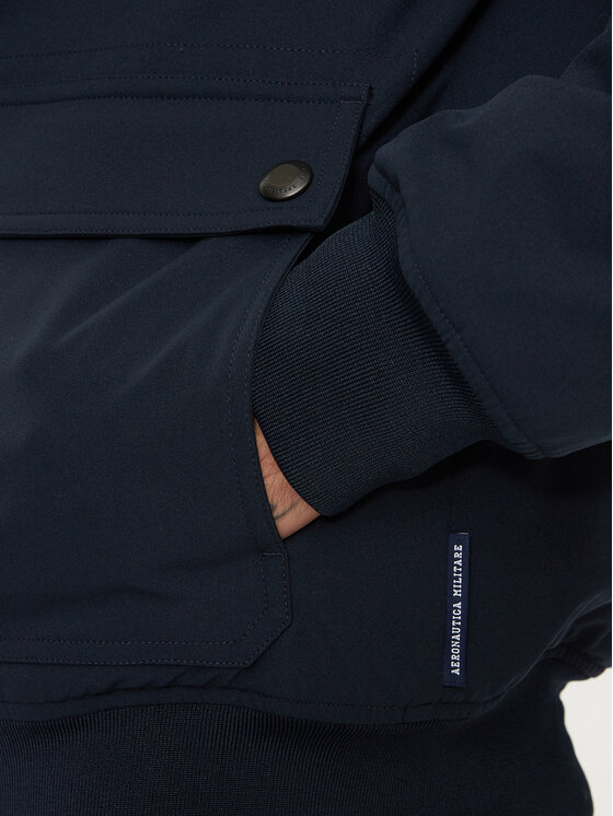 Aeronautica Militare Aeronautica Militare Prijelazna jakna 242AB2182CT3245 Tamnoplava Regular Fit