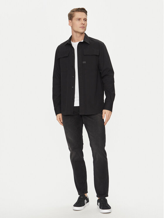 Only & Sons Only & Sons Farmer Weft 22030021 Fekete Regular Fit