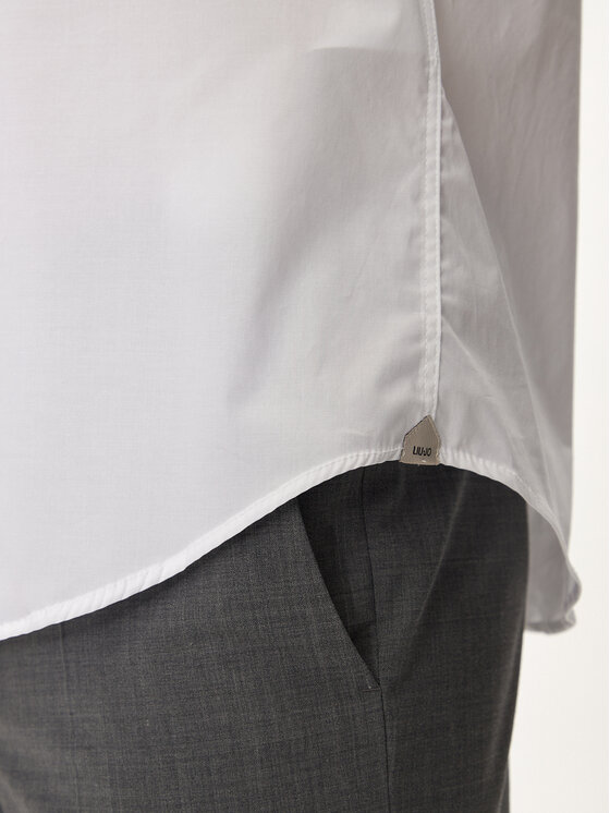 Liu Jo Liu Jo Πουκάμισο QXX011 T2662 Λευκό Regular Fit