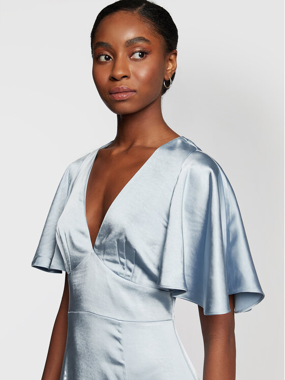 Ted Baker Ted Baker Kokteiļkleita Immie 263112 Gaiši zils Regular Fit