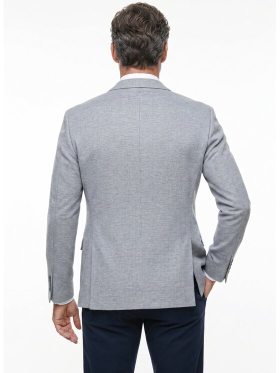 Pako Lorente Pako Lorente Marynarka P26WF-3X-005 Szary Slim Fit