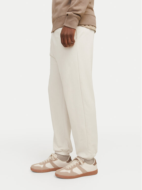 Jack&Jones Jack&Jones Spodnie dresowe Morgan 12257964 Beżowy Regular Fit