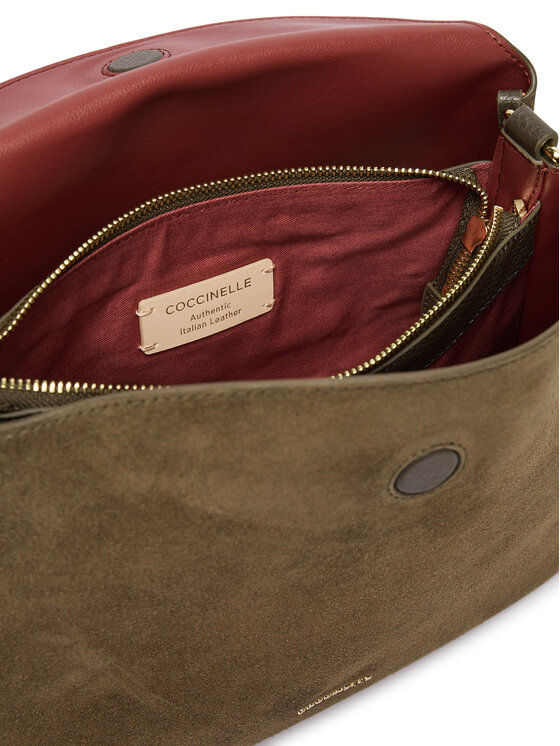 Coccinelle Coccinelle Torebka VCL Coccinelletiggy Suede Bim E1 VCL 18 01 01 Khaki