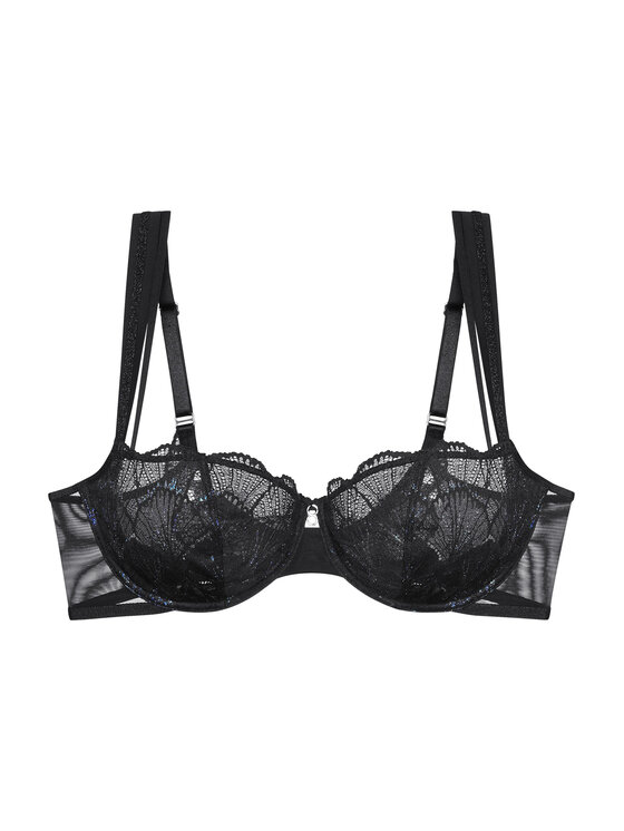 Triumph Triumph Pusiau dengta (balcony bra) liemenėlė Palina Moonlight Kiss 10224870 Juoda