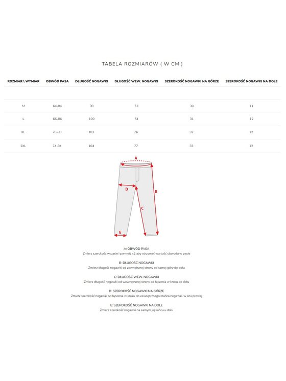 Urban City Urban City Jeansy Spodnie Jeansowe Jogger Męskie Granatowe UrbanCity Promo Classic L Granatowy Regular Fit