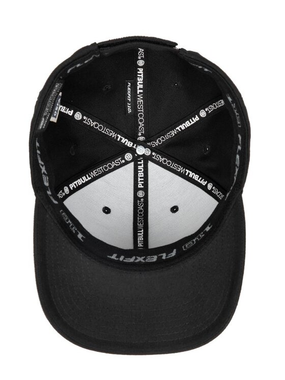PITBULL PITBULL Czapka z daszkiem Czapka Snapback 3D Metal Logo uniwersalny Czarny