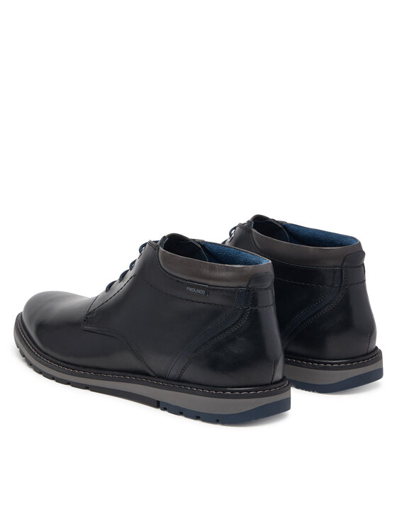 Pikolinos Pikolinos Šnurovacia obuv Berna M8J-8059C1 Čierna