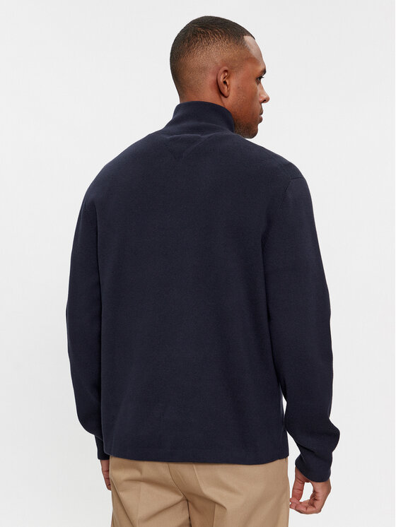 Tommy Hilfiger Tommy Hilfiger Sweater Global Stripe MW0MW33508 Sötétkék Regular Fit