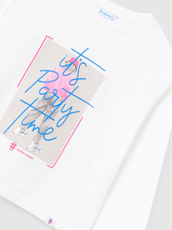 Mayoral Mayoral Bluse 7.057 Écru Regular Fit