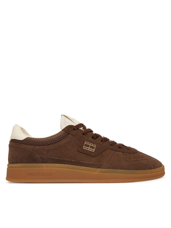 Tommy Jeans Sneakers The Greenwich Edge Suede EM0EM01732 Maro închis