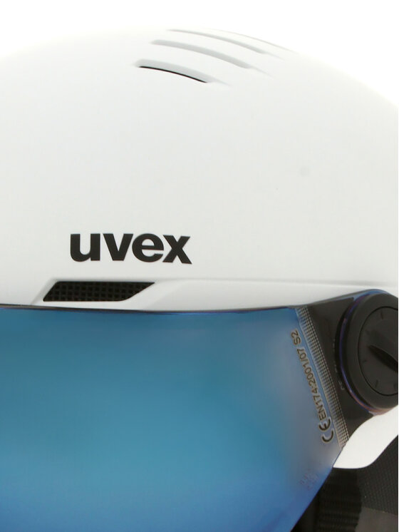 Uvex Uvex Slepošanas ķivere Rocket Jr. Visor 56/6/263/10/03 Balts